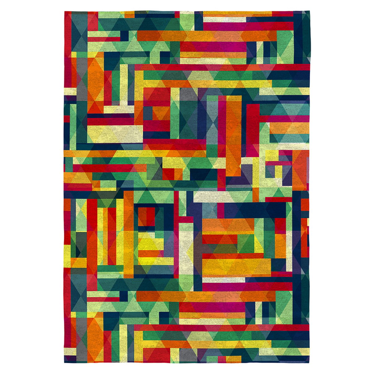 Tapis de salon CROMIS multicolore, NAF NAF HOME