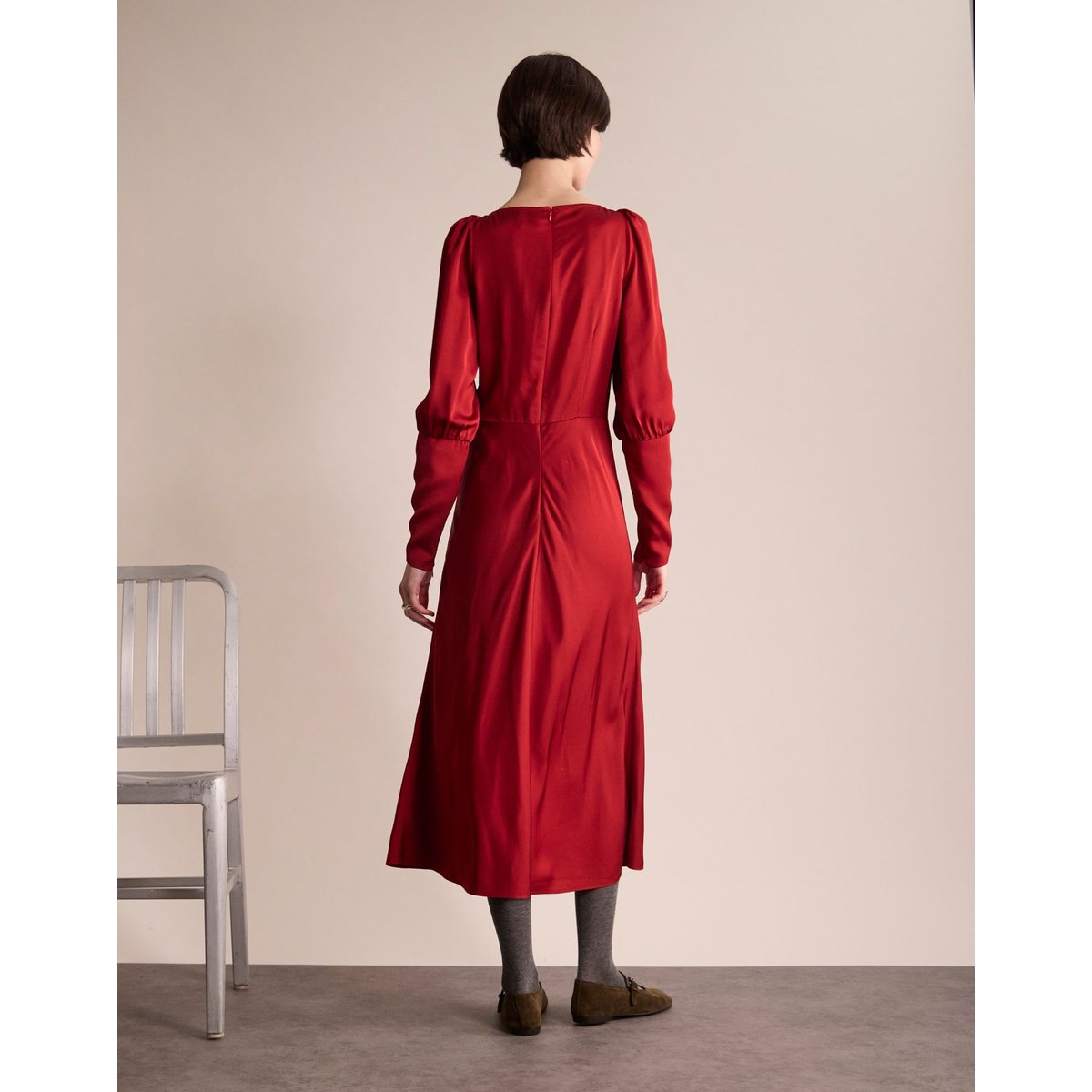 Robe Alberta rouge, INES DE LA FRESSANGE PARIS