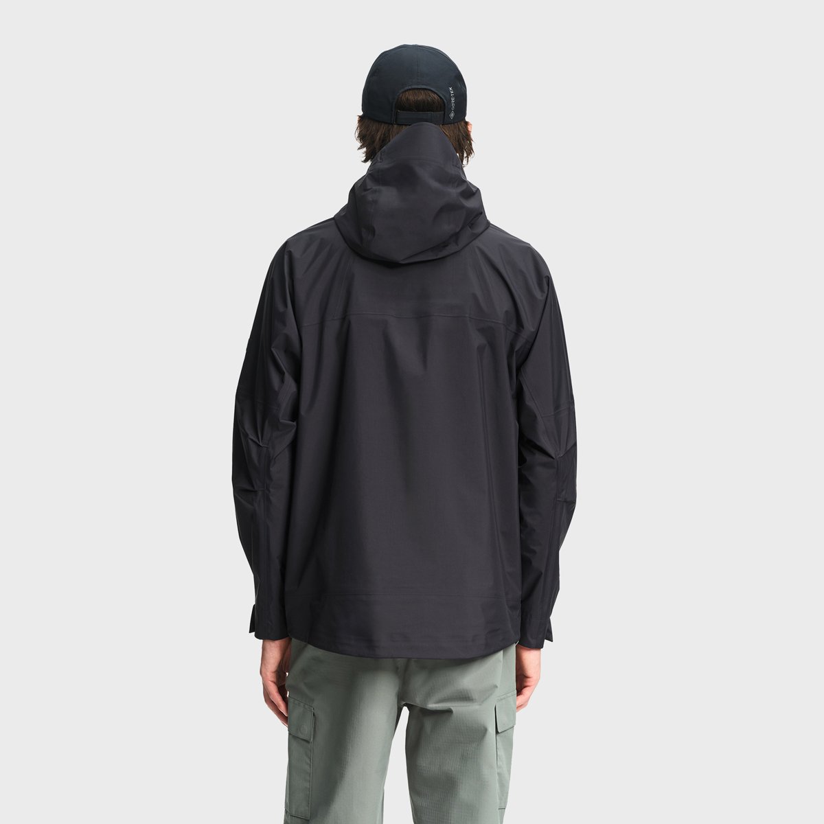 Veste imperméable à capuche noir, AIGLE