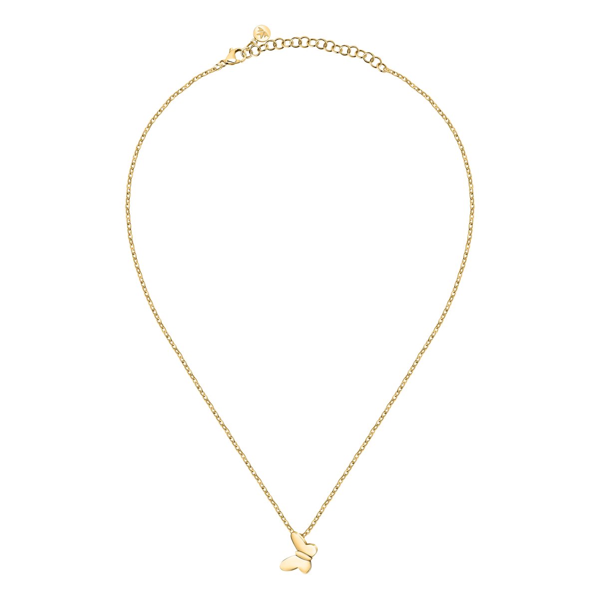 Collier en acier, cristaux, TALISMANI or jaune, MORELLATO