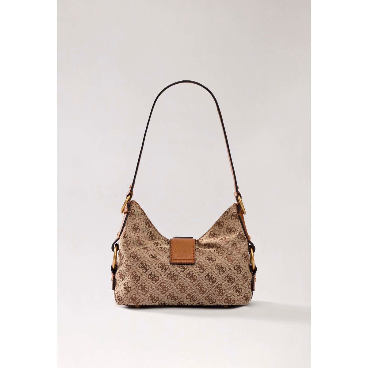 Sac Mini Épaule Camden beige multi, GUESS