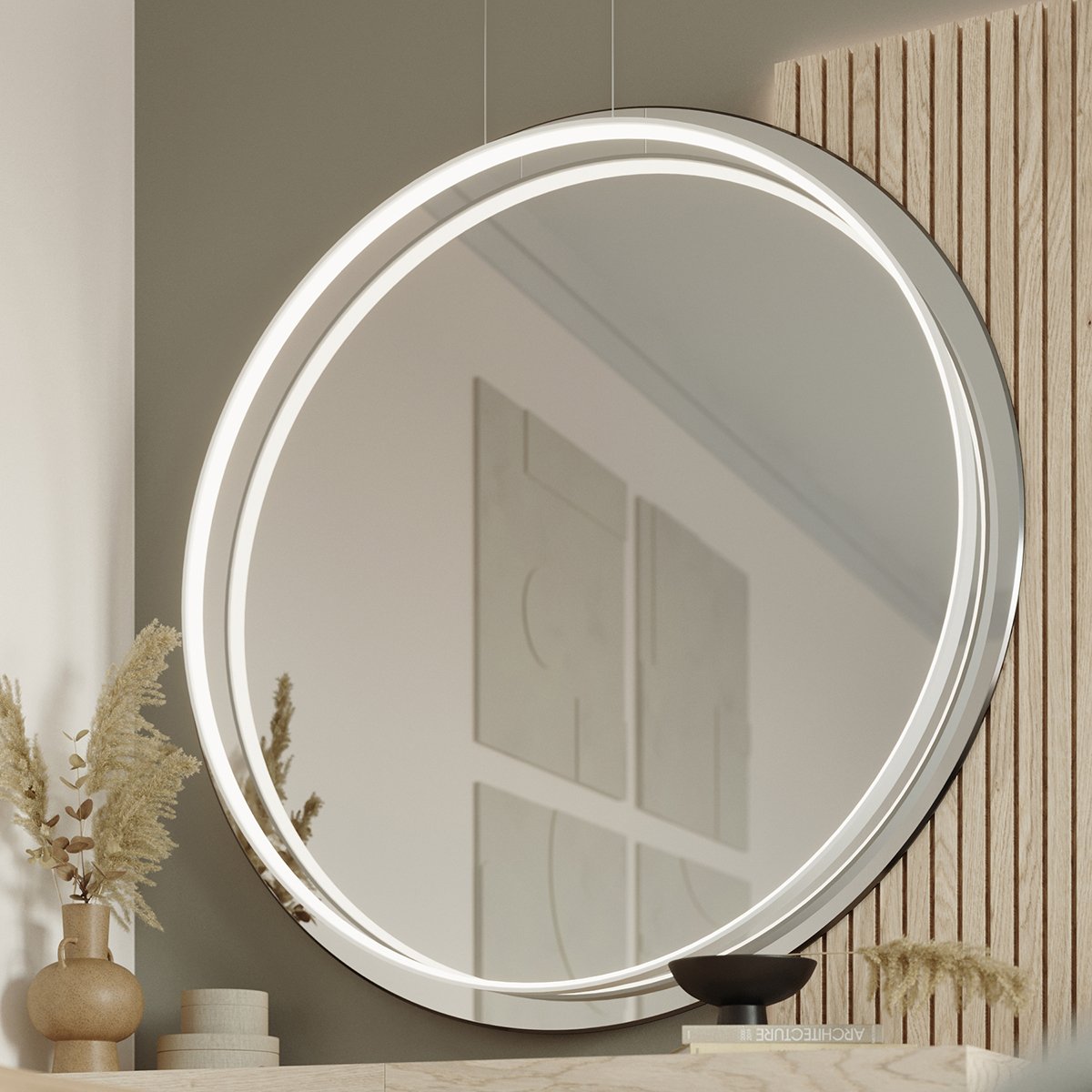 Suspension Aluminium Blanc LED 1 Rio blanc, EDEN