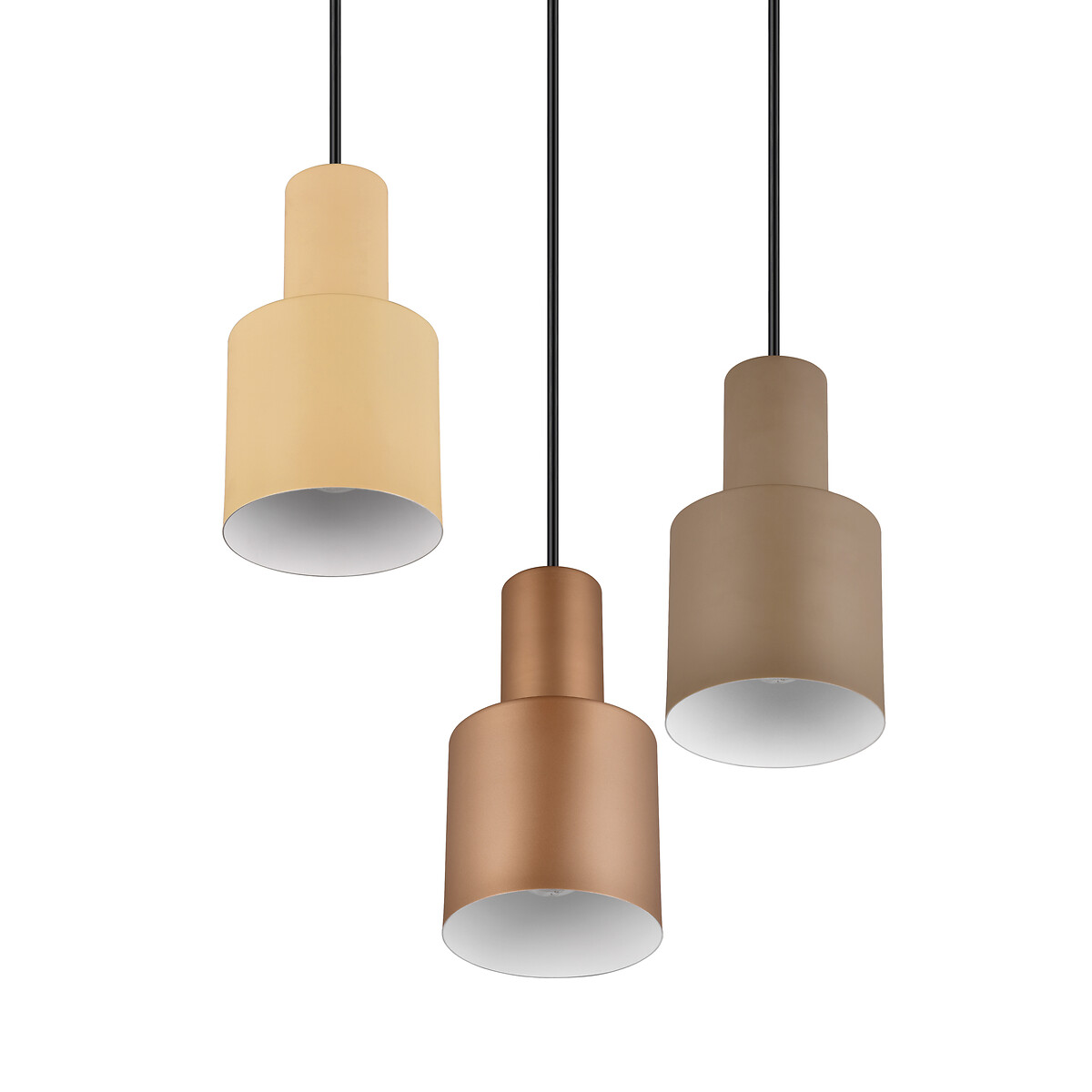 Candeeiro de teto Agudo, TRIO Lighting castanho , TRIO LIGHTING