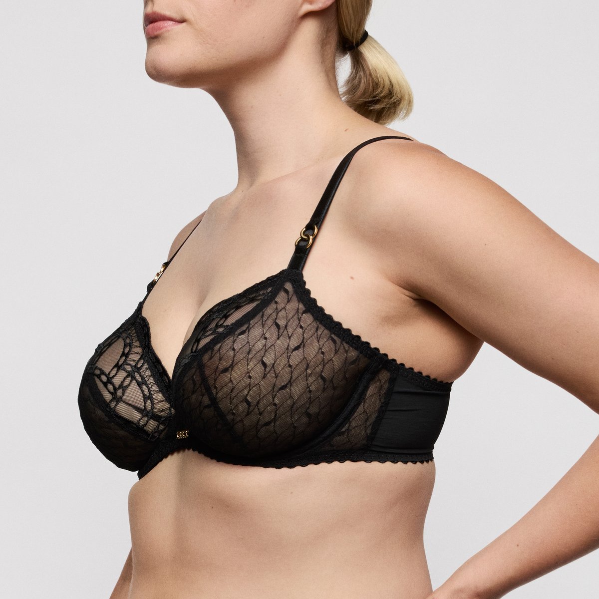 Soutien gorge à décolleté plongeant NAICA noir - noir, PRIMADONNA
