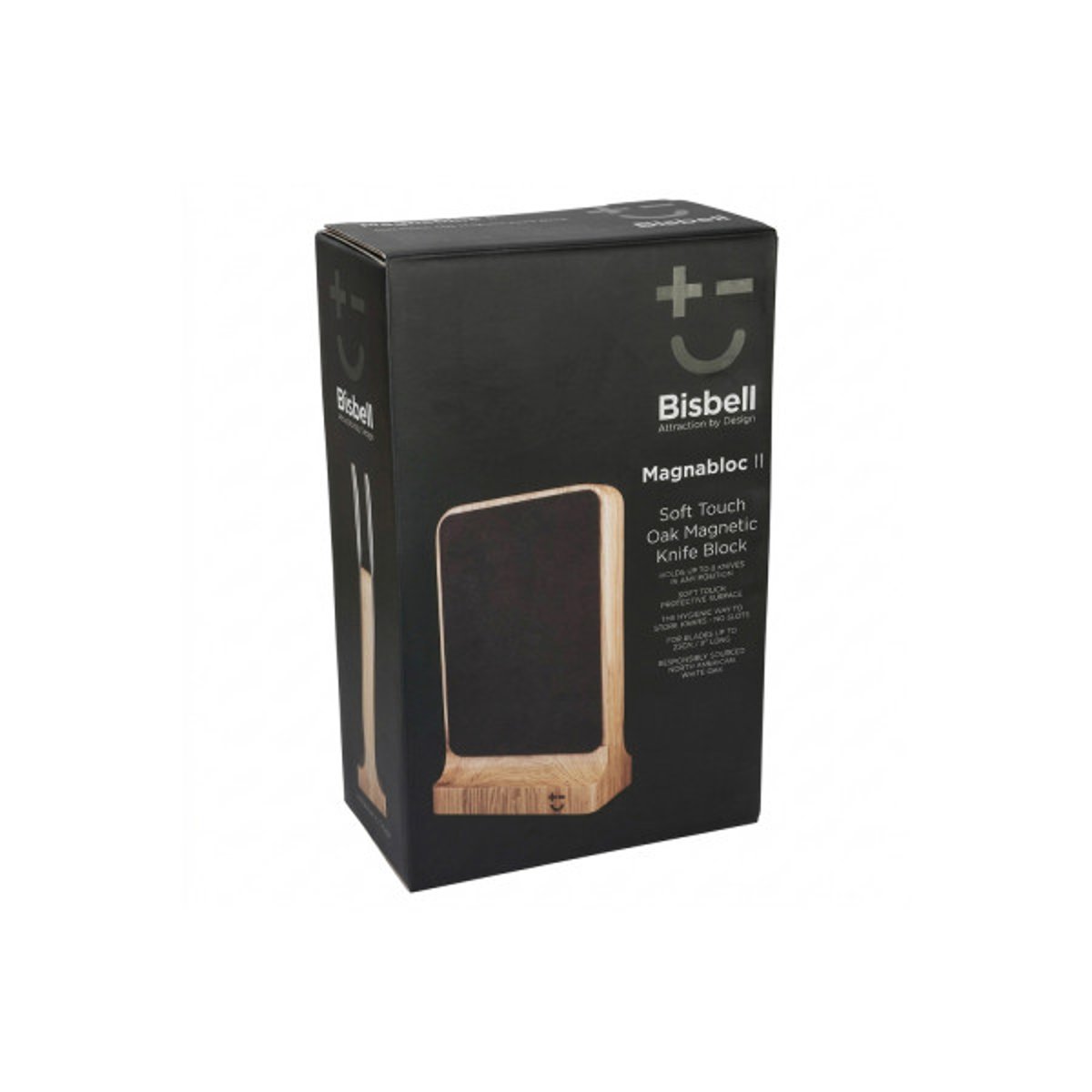 Bloc en chène aimanté bois, BISBELL