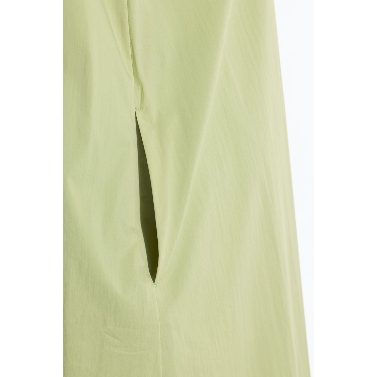 Robe en popeline pistache, ULLA POPKEN