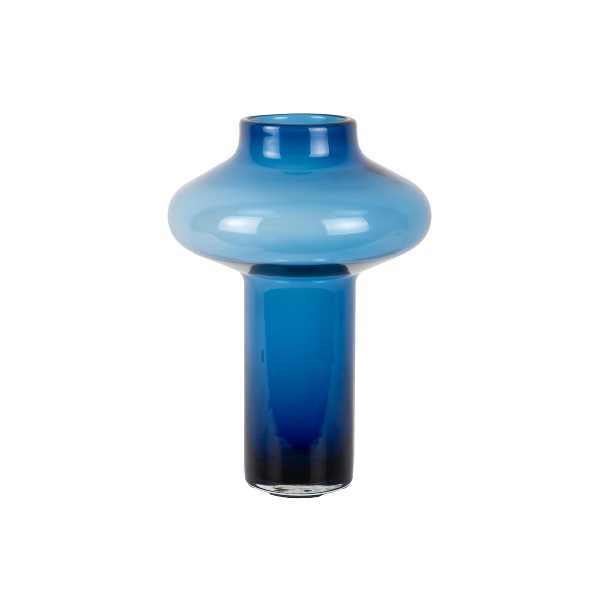 Vase Verre ASOMBROSO bleu, PRESENT TIME