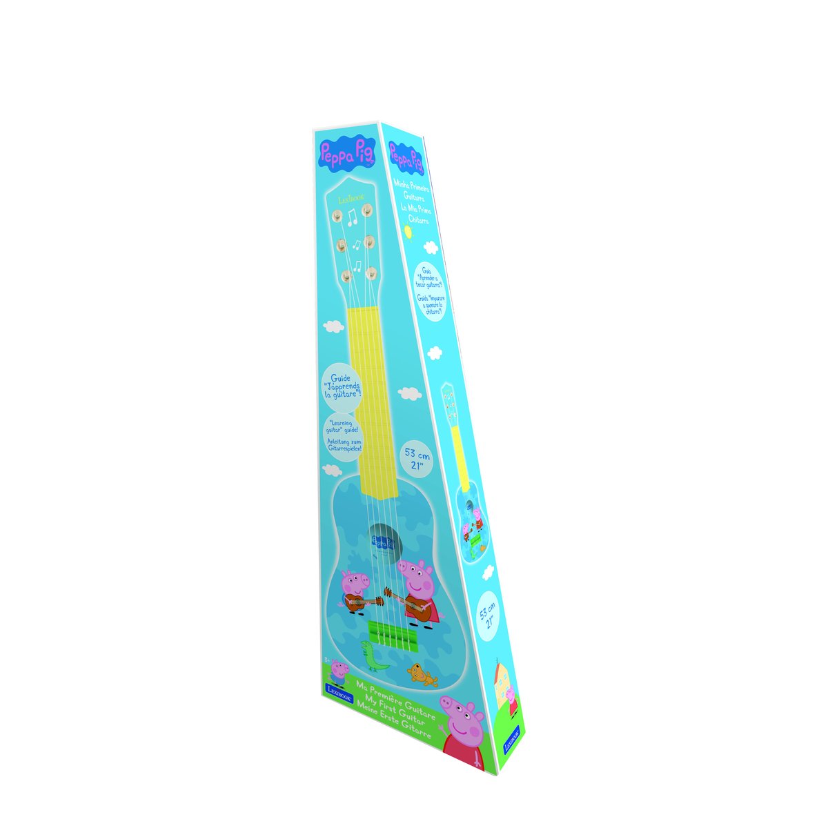 Ma première guitare Peppa Pig bleu, LEXIBOOK