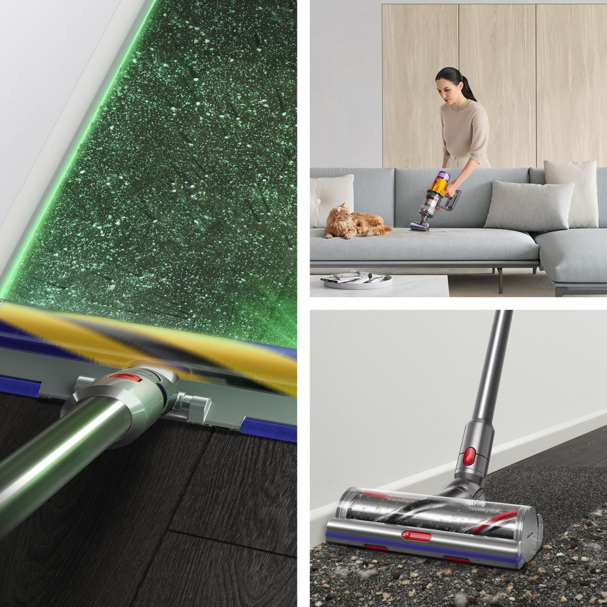 Aspirateur balai V12 Detect Slim Absolute couleur unique, DYSON