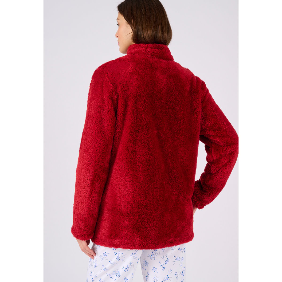 Veste d'intérieur maille Thermolactyl bleu, DAMART