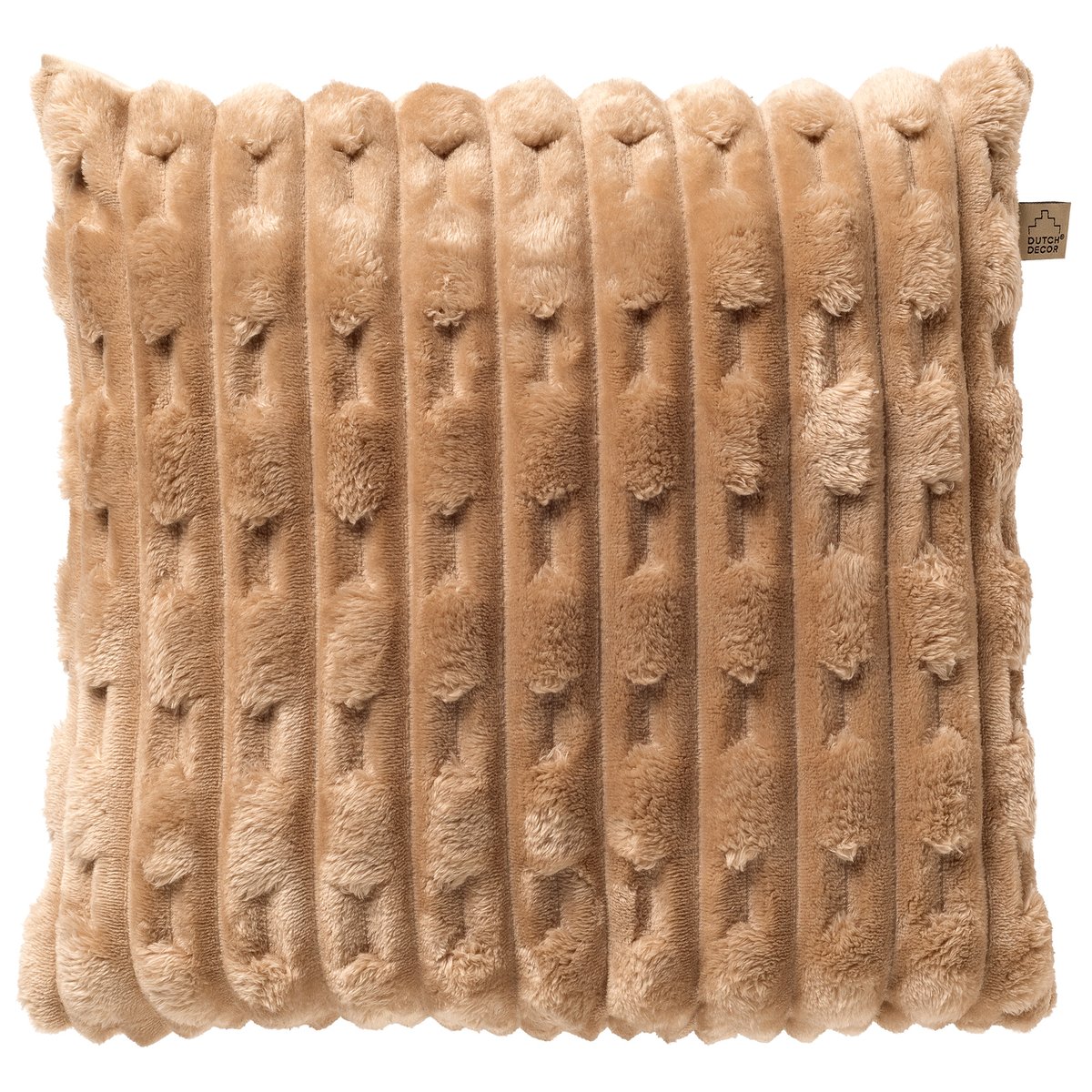 Housse de coussin Luca beige, DUTCH DECOR