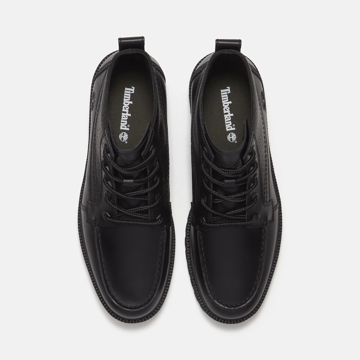 Stivaletti stringati in pelle, BRITTON DRIVE MID LACE nero , TIMBERLAND