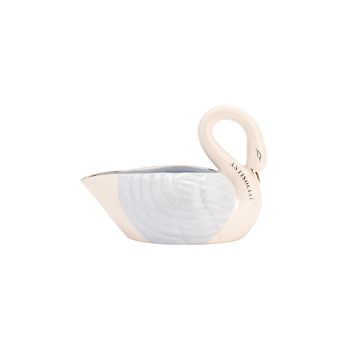 Swan Gravy Boat blue, YVONNE ELLEN