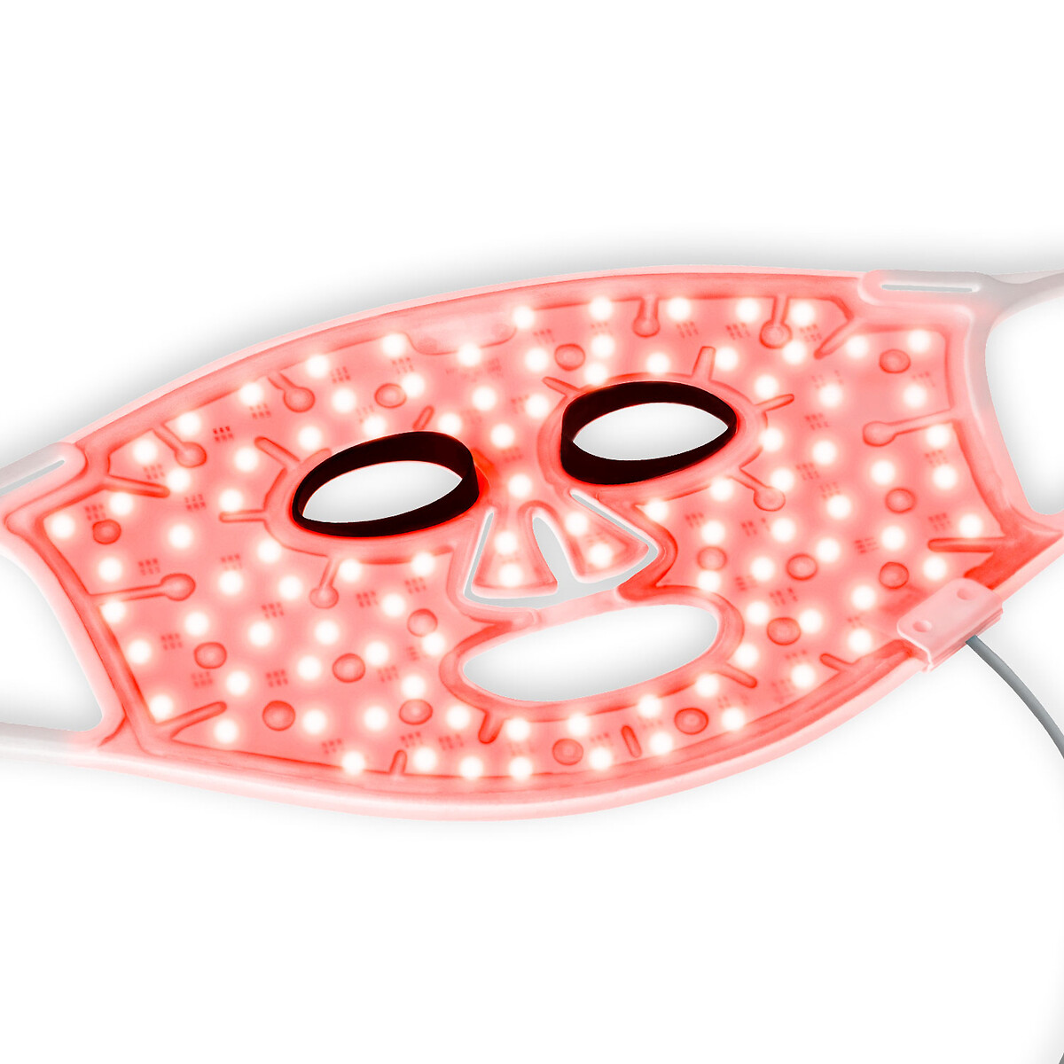 Masque Soin anti-âge anti-imperfections LED mask blanc, SILKN