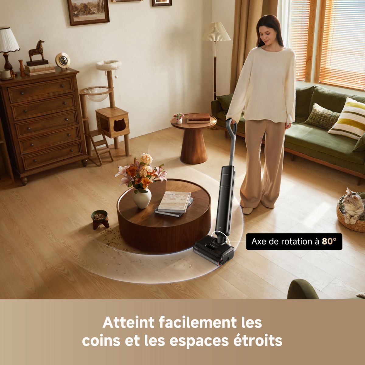 Aspirateur laveur T12 Pro couleur unique, DREAME