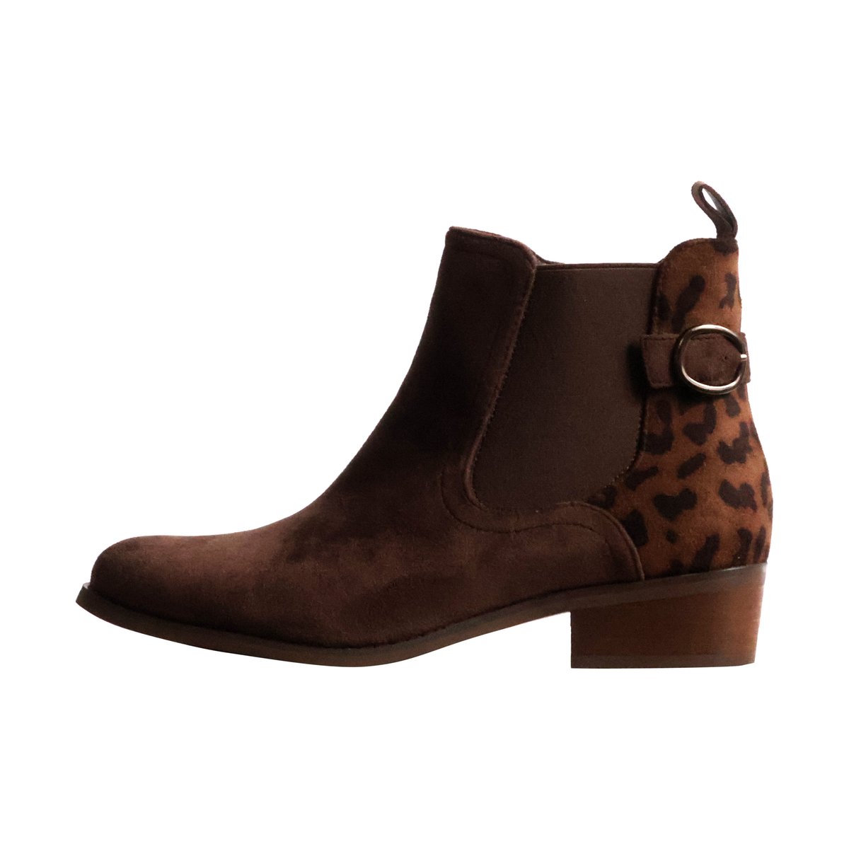 Bottines à Zip marron, ENZA NUCCI