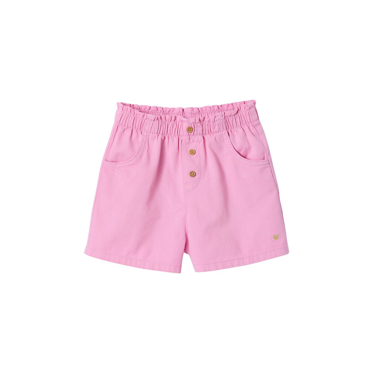 Short facile à enfiler mauve, VERTBAUDET