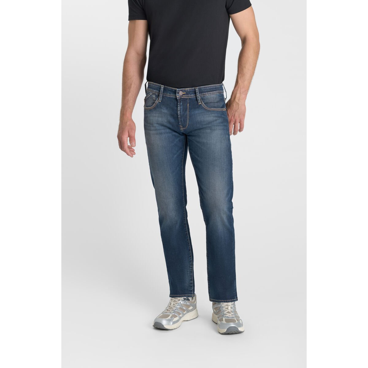 Jeans  800/12, longueur 34 blue, LE TEMPS DES CERISES