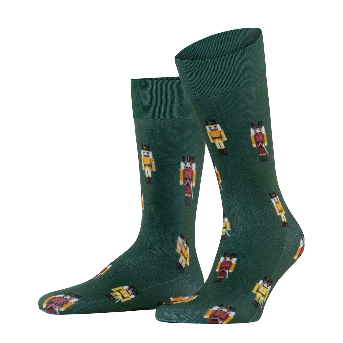 Chaussettes December Days Opaque vert, BURLINGTON