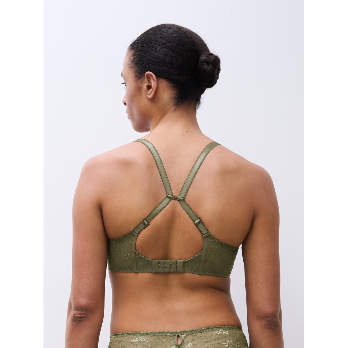 Soutien-gorge coques plongeant KISS kaki army, CHANTELLE PULP