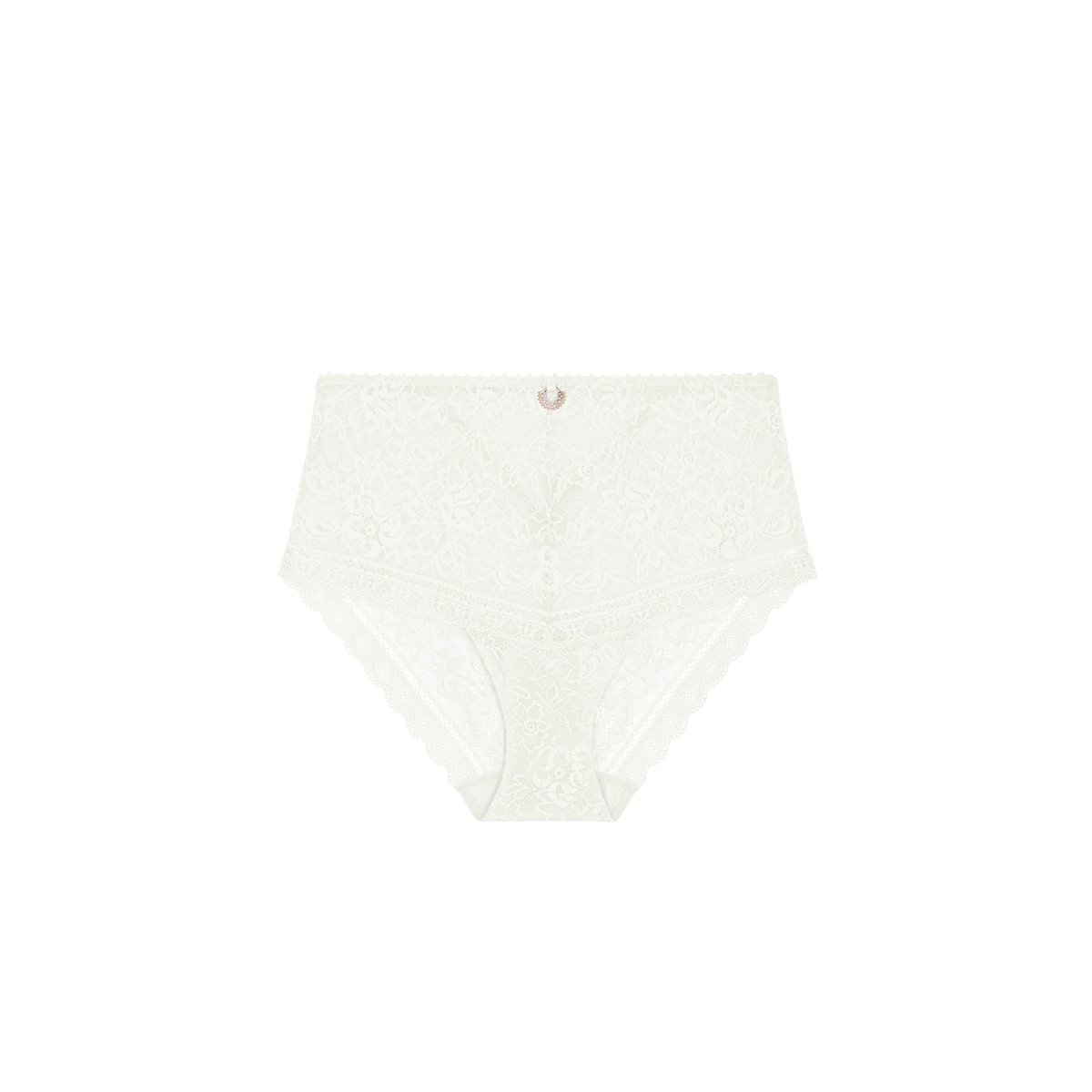 Culotte taille haute Ivresse baroque blanc, AUBADE