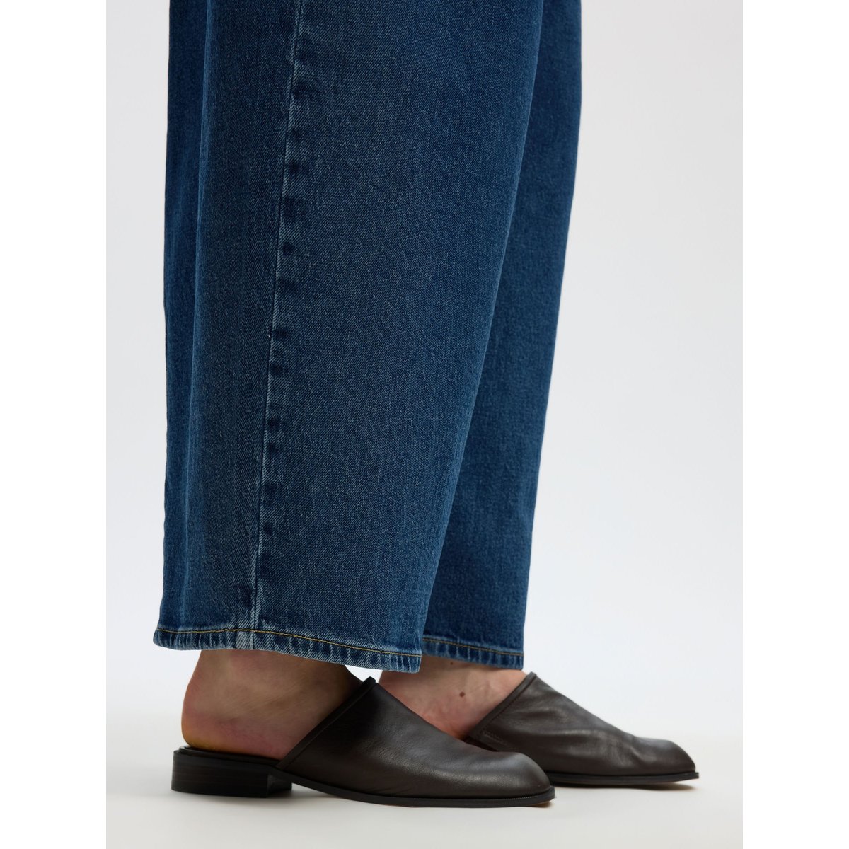 Jeans Barrel bleu - medium blue denim1, SELECTED