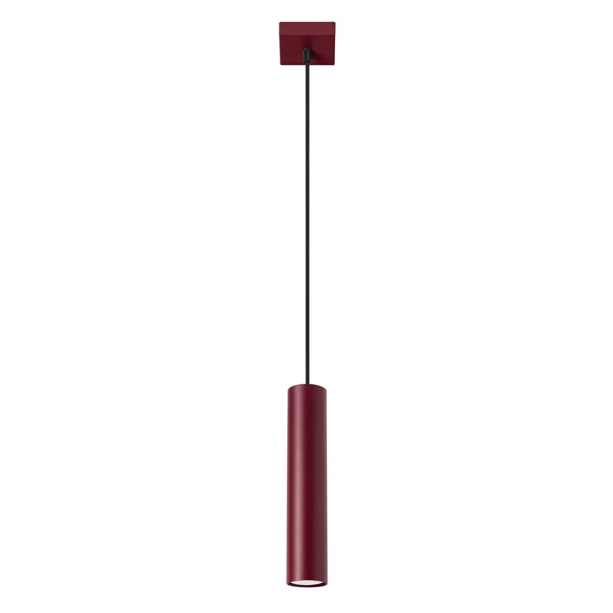 Suspension Acier Bourgogne GU10 1 Lagos bourgogne, EDEN
