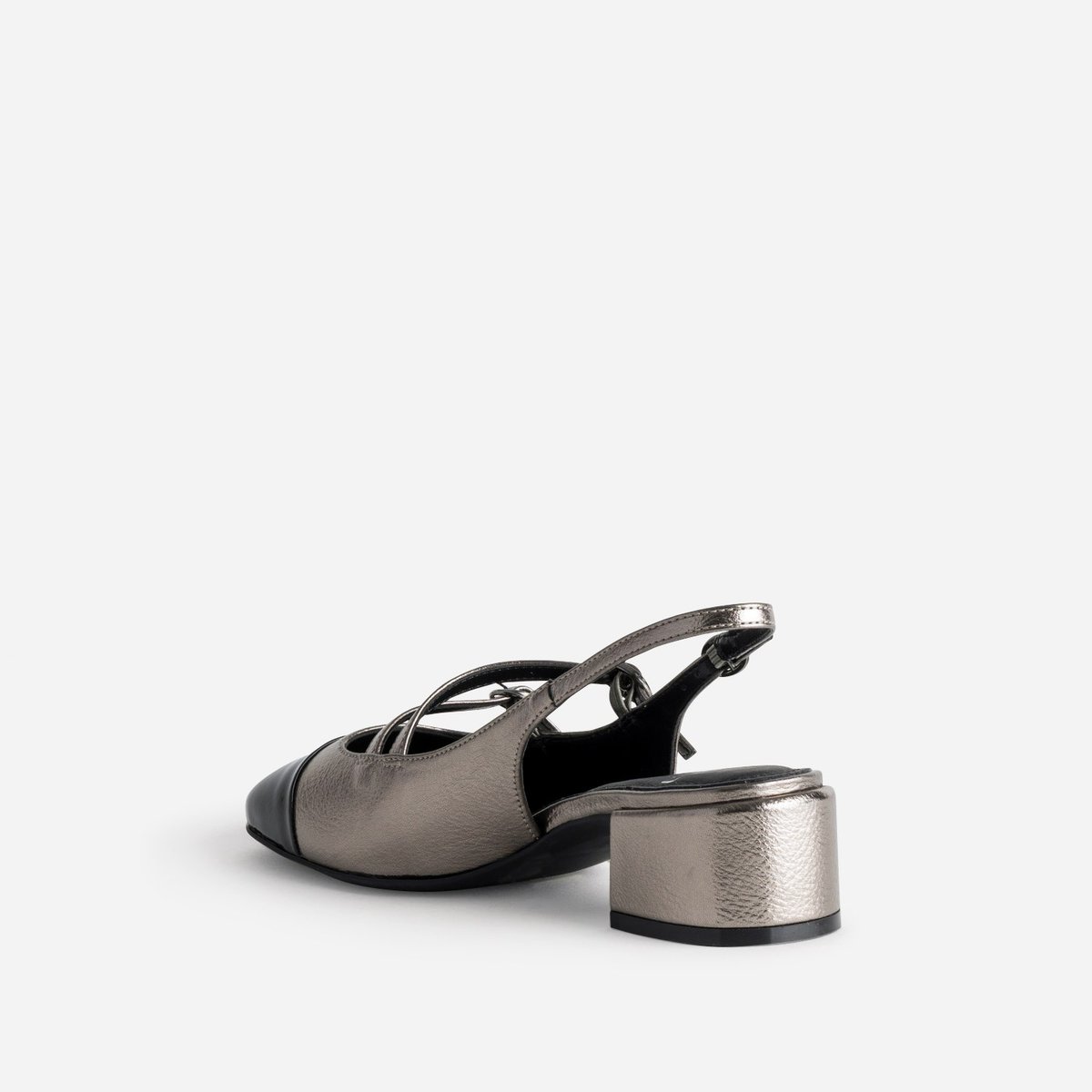 Escarpin APOLLINE argent, ERAM