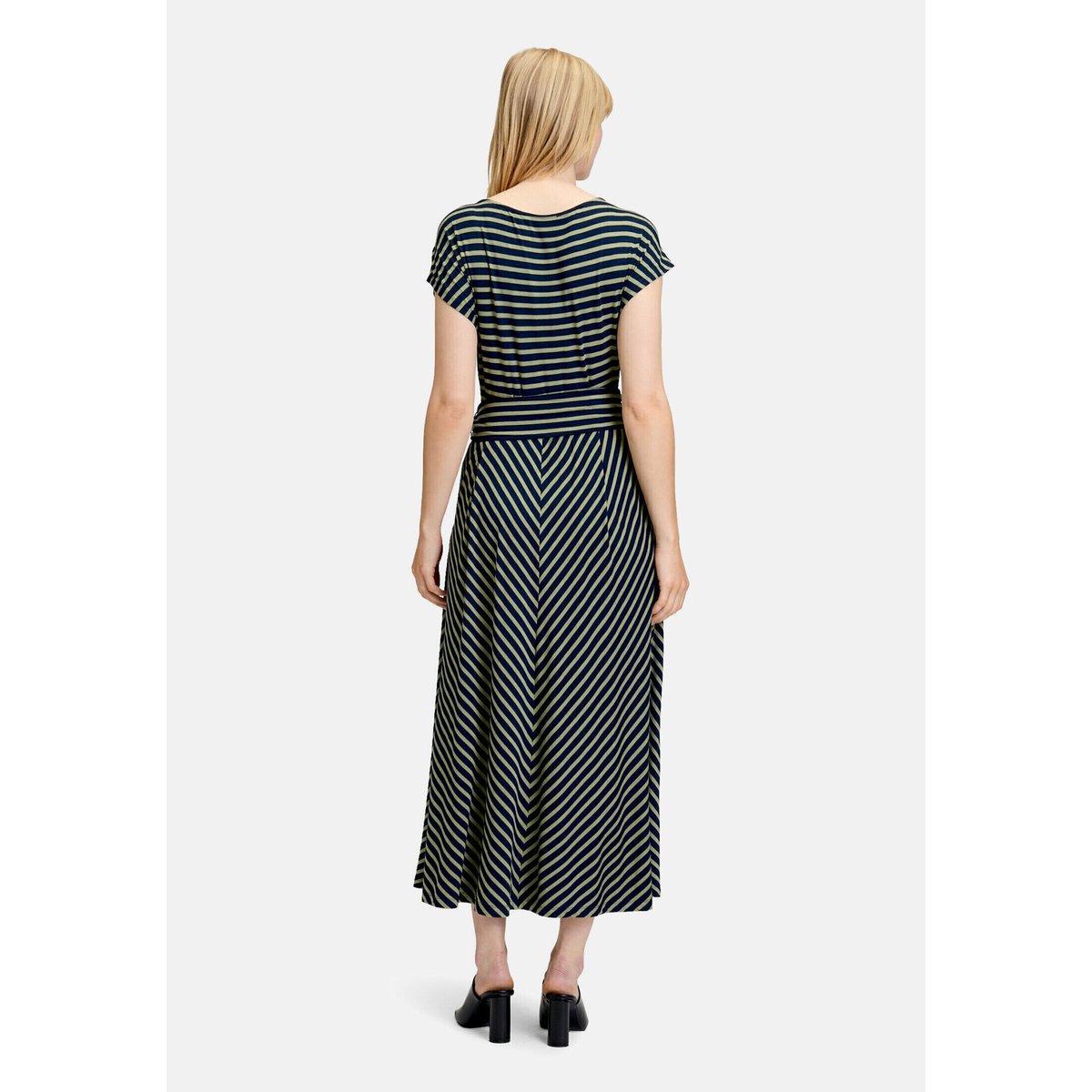 Robe en jersey manches courtes dark blue/green, BETTY BARCLAY