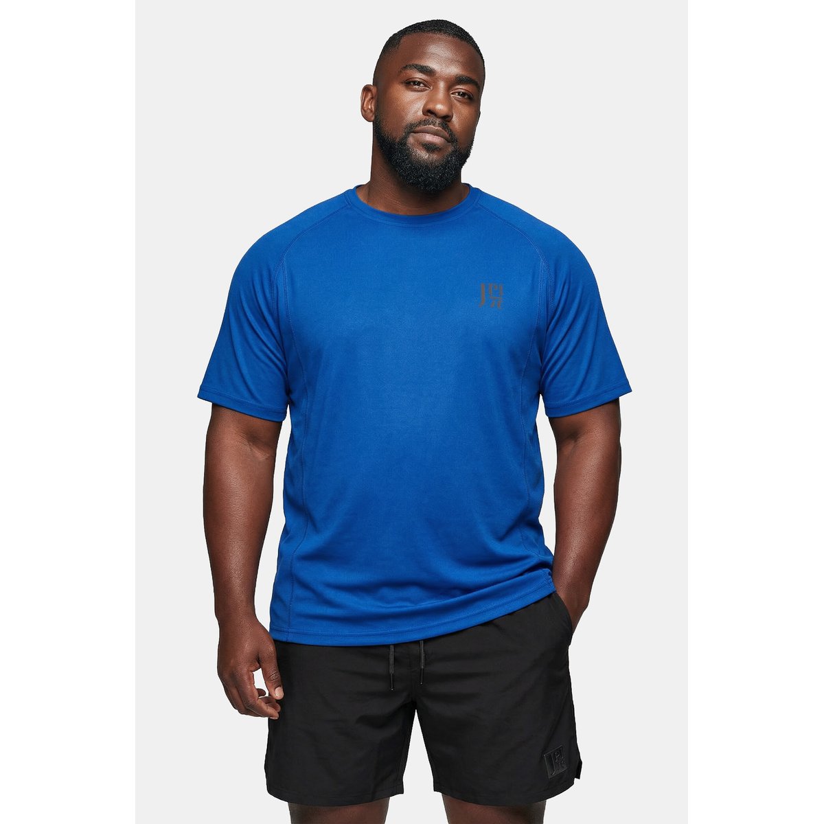 T-shirt technique à manches courtes cobalt clair, JP1880