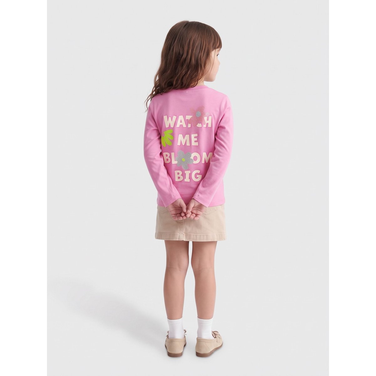T-Shirt cyclamen, KIDS ONLY