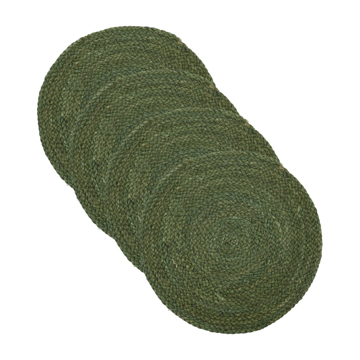 Lot de 4 sets de table Circle vert, HOUSE DOCTOR