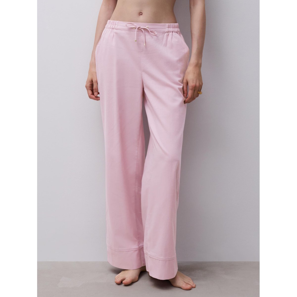 Pantalon GABRIEL rayures rose poudré, CHANTELLE