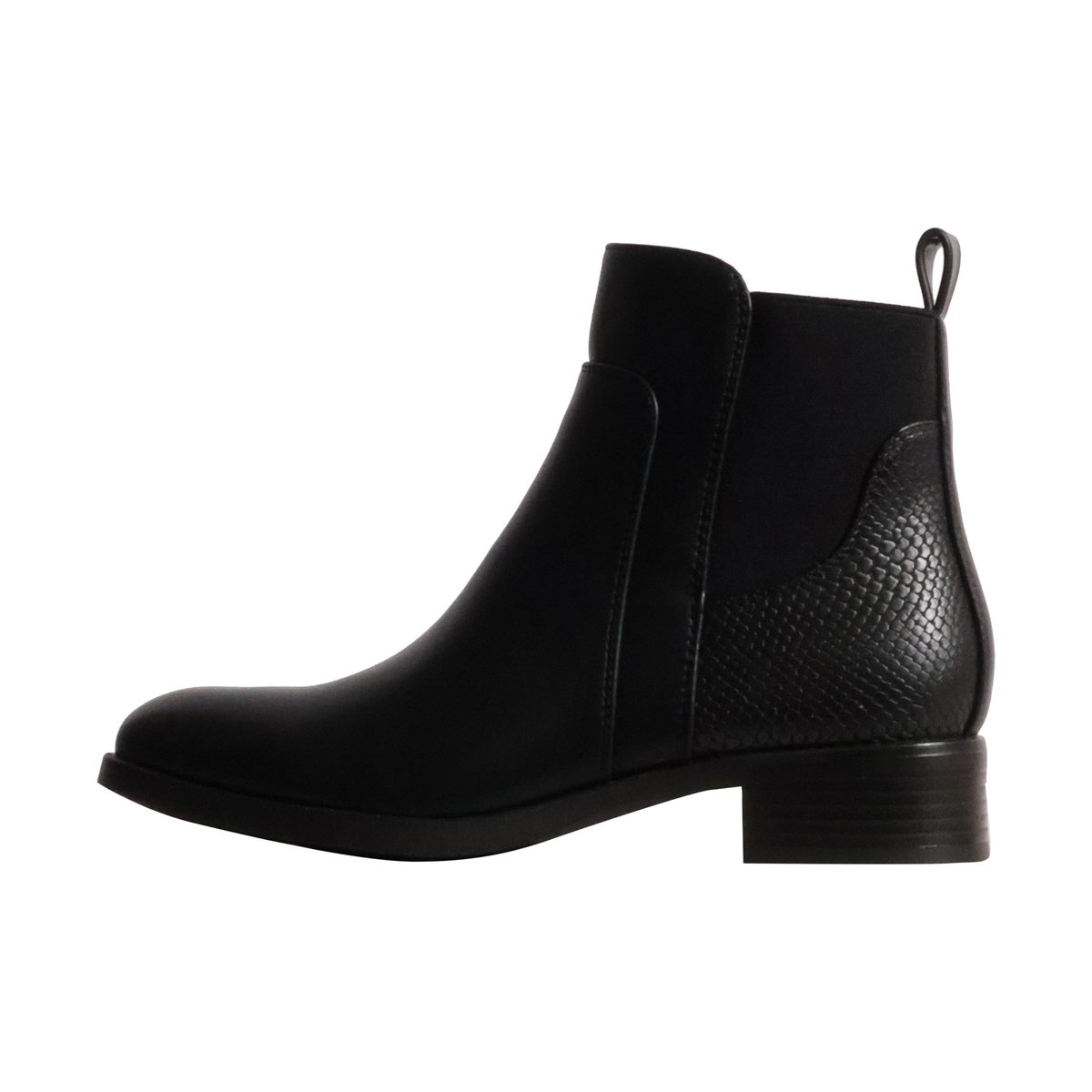 Bottines à Zip noir, THE DIVINE FACTORY