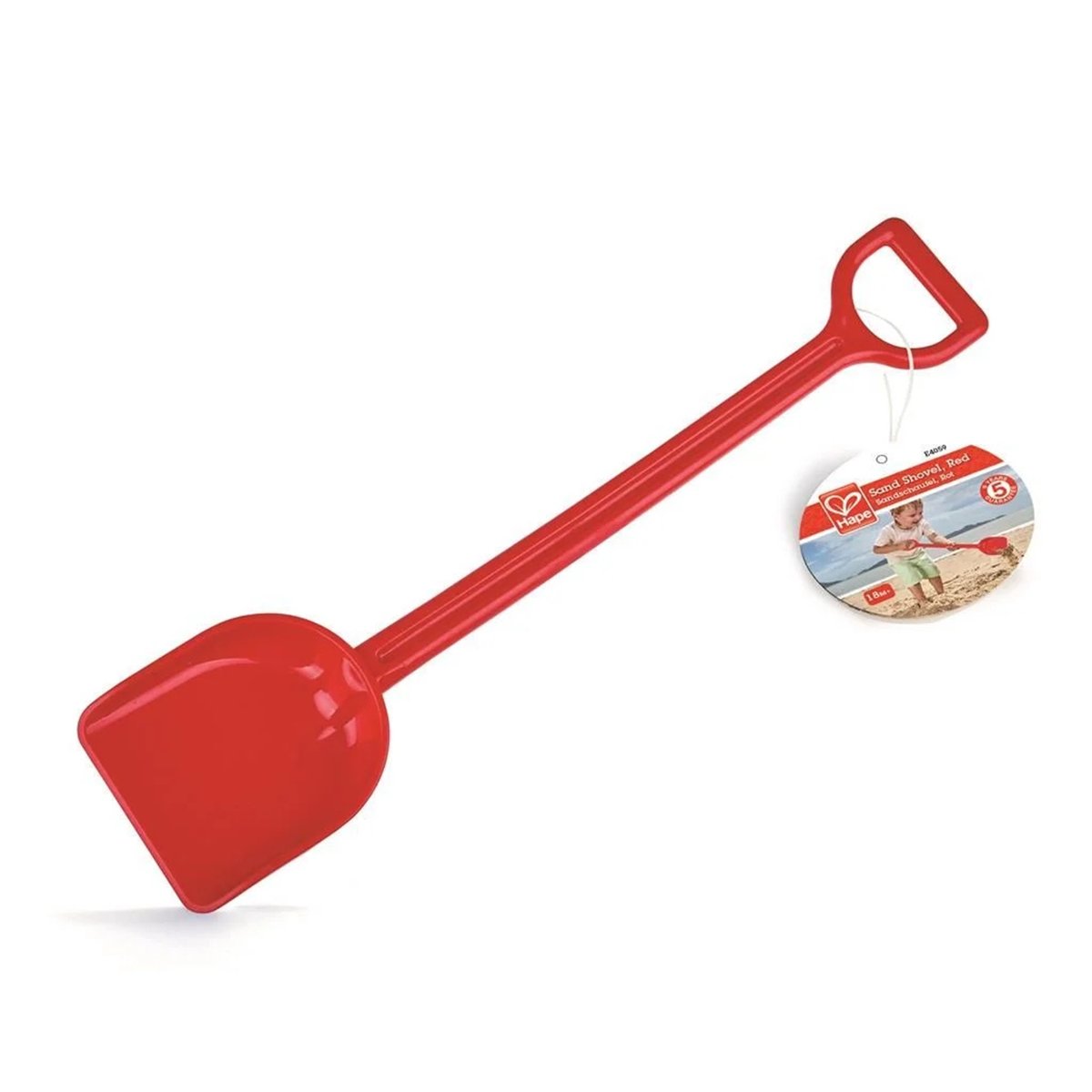 Pelle à sable, rouge rouge, HAPE