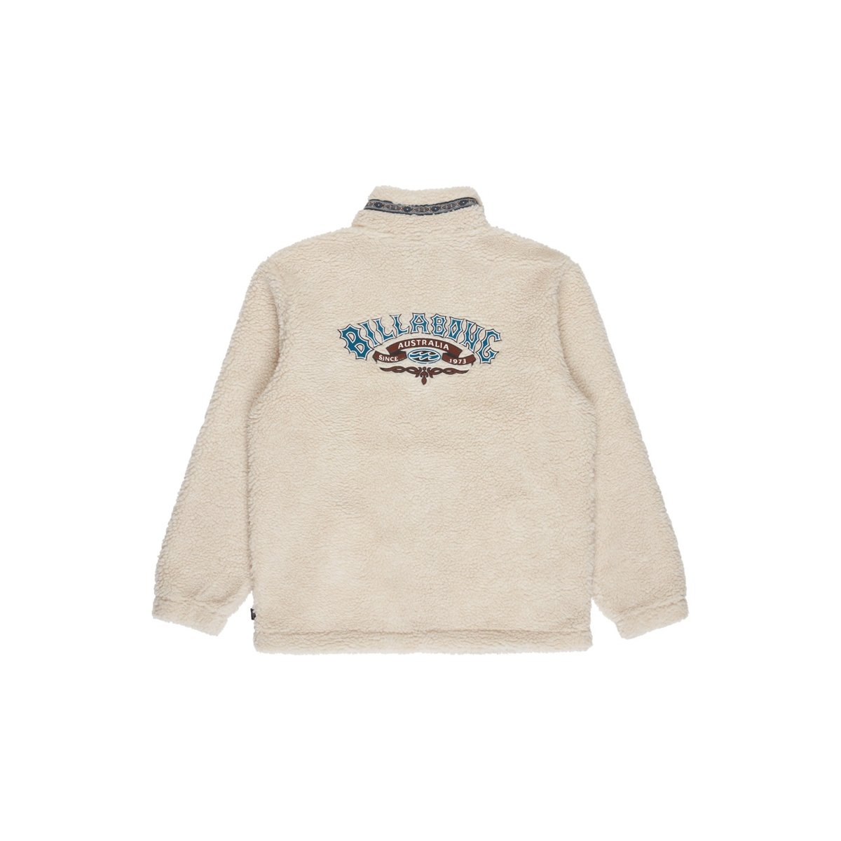Polaire Sherpa demi-zip SINCE 73 TOMBSTONE beige oatmeal, BILLABONG