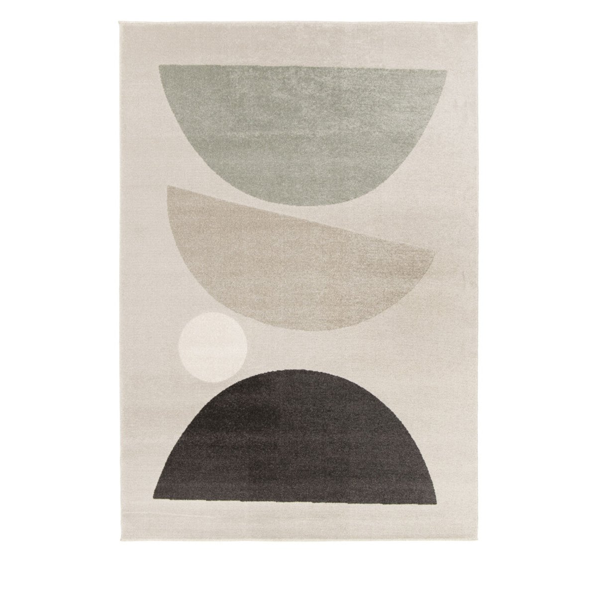 Tapis contemporain à motif géométrique- LÉO II multicolore, DRAWER