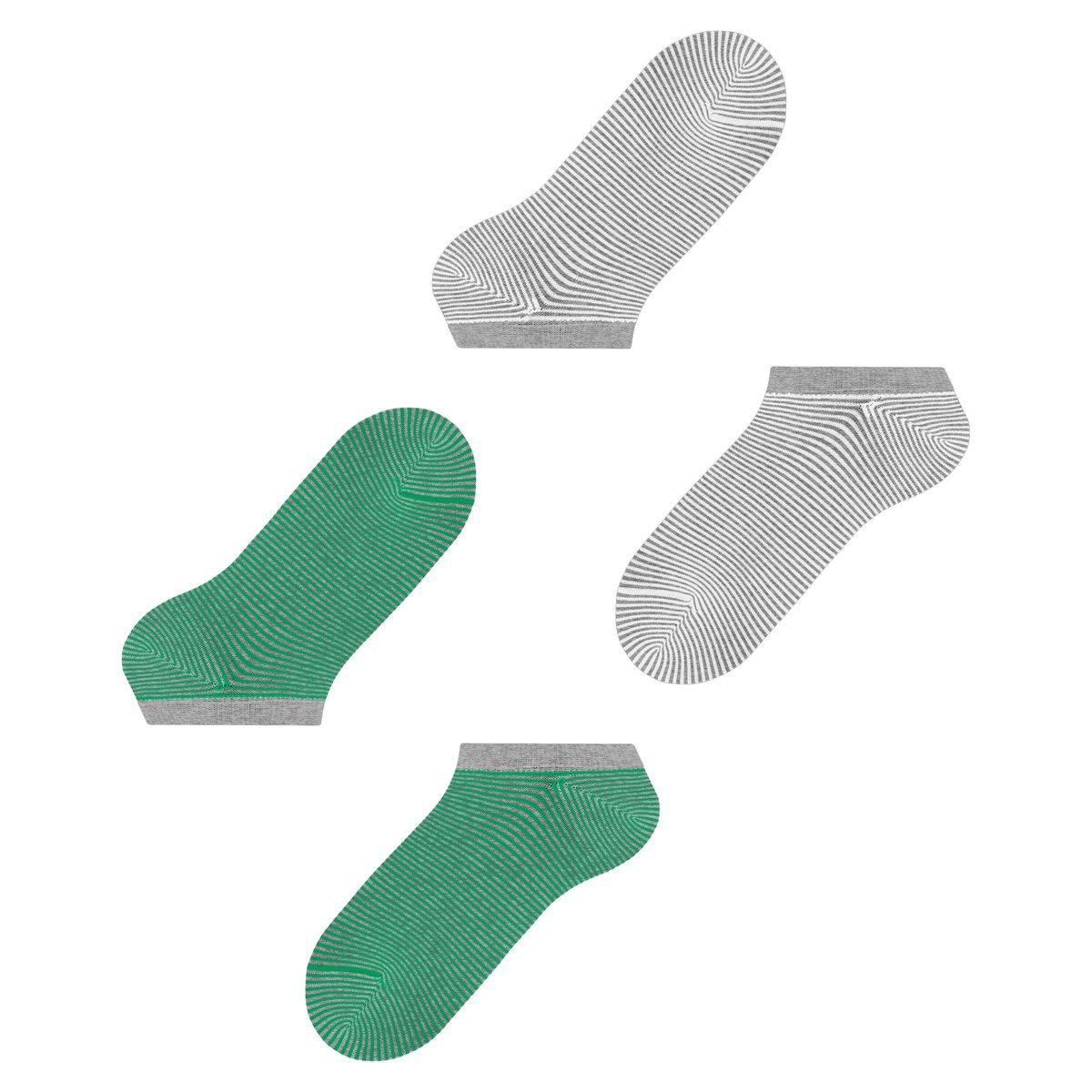 Chaussettes sport Allover Stripe 2-Pack Opaque multicolore, ESPRIT
