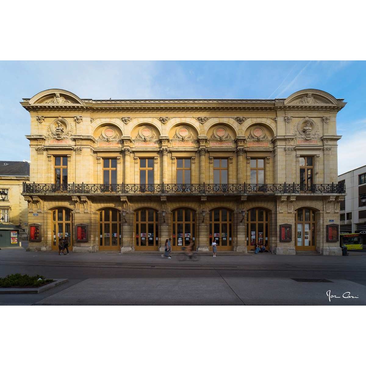 Tableau Mural Opéra Théàtre De Reims CONTEMPORAIN URBAIN tableaux sur toile-multicolore, CEANOTHE