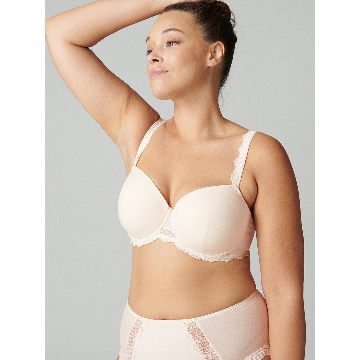 Soutien-gorge corbeille coque, CANDIDE rose, SIMONE PERELE