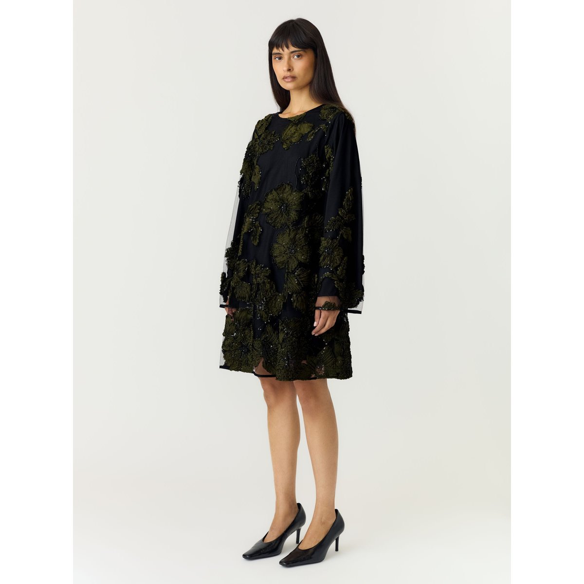 Mini-Robe noir - black1, YAS