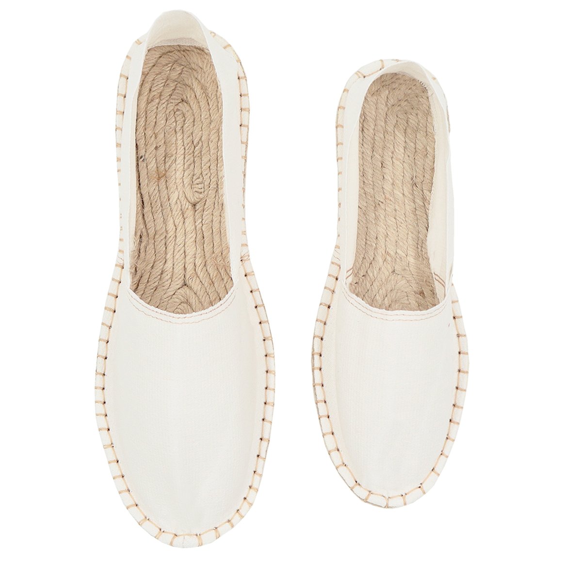 Espadrilles toile blanc, JULES & JENN
