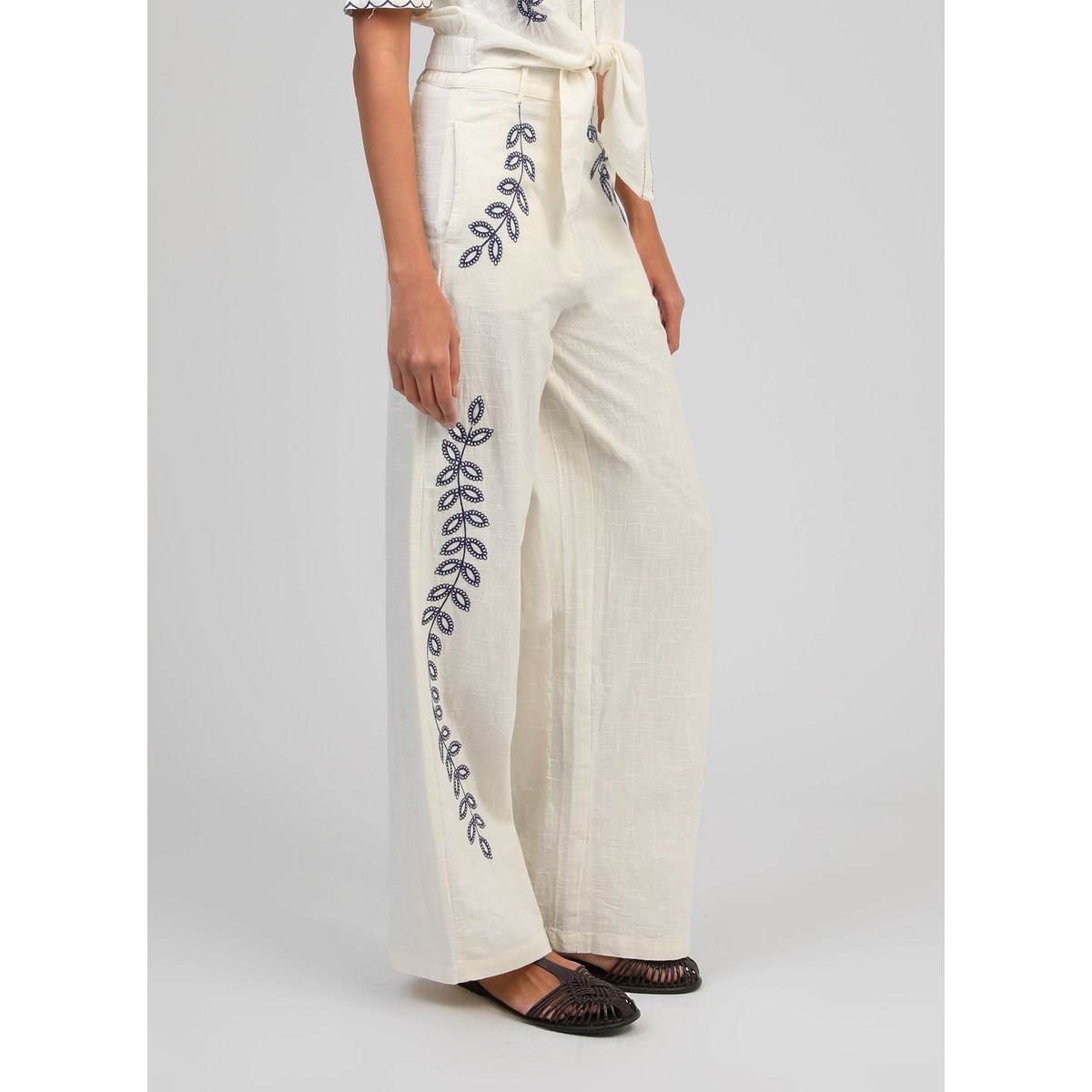 Pantalon ROSSALIE ecru, AN'GE