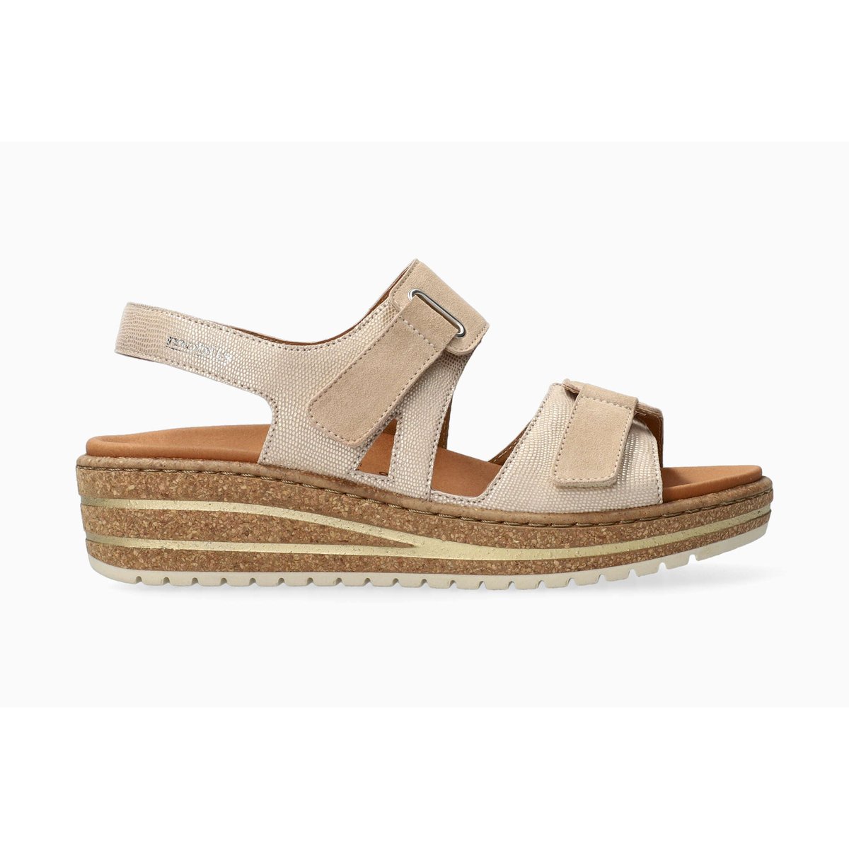 Sandales en cuir RASHEL beige 5144, MEPHISTO