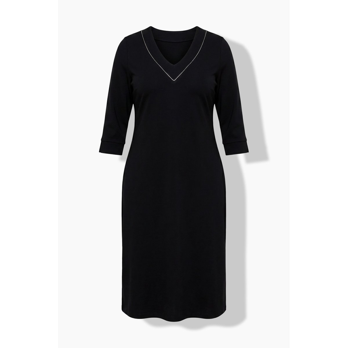 Robe point de Rome noir, ULLA POPKEN