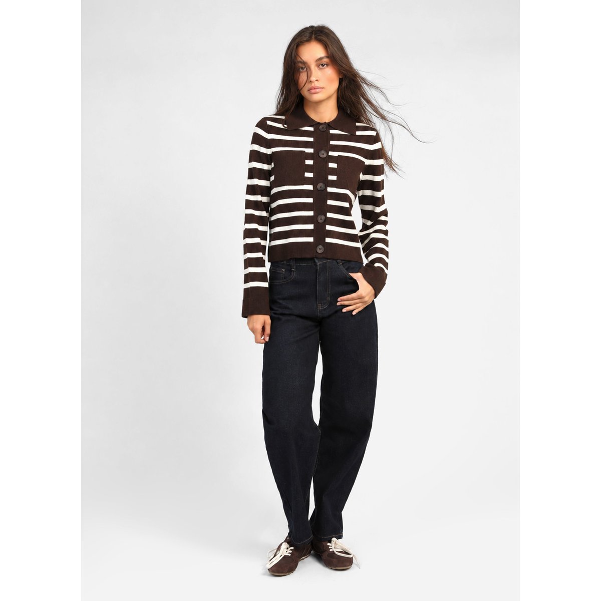 Gilet Valimao AL marron, AN'GE