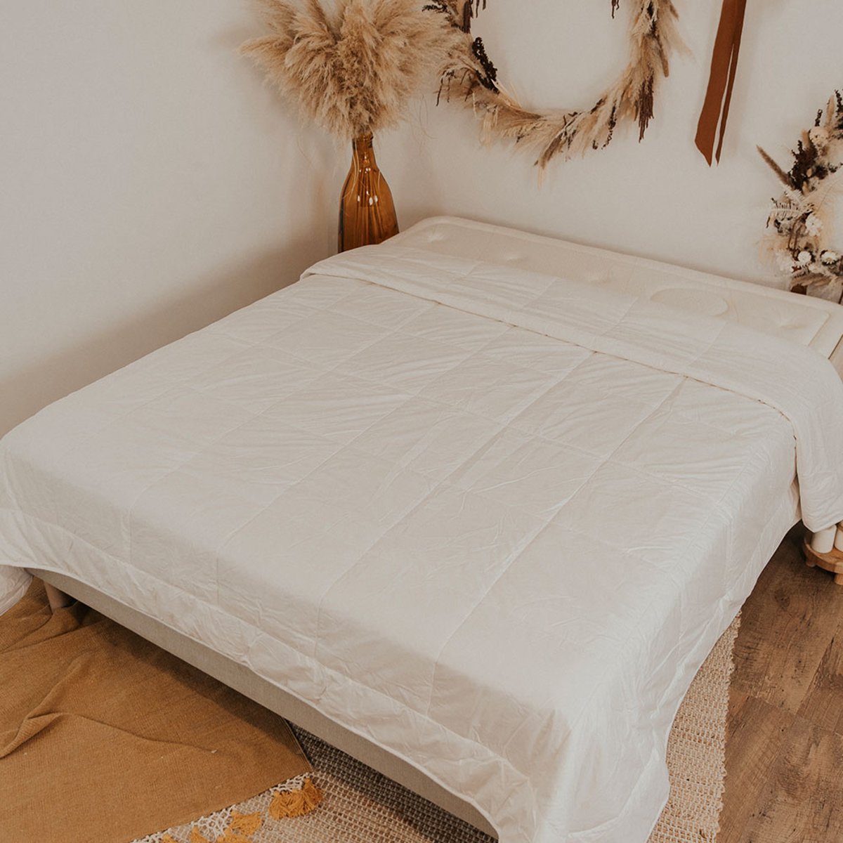 Couette Laine Sweetness 240x260 cm blanc, BELLECOUR
