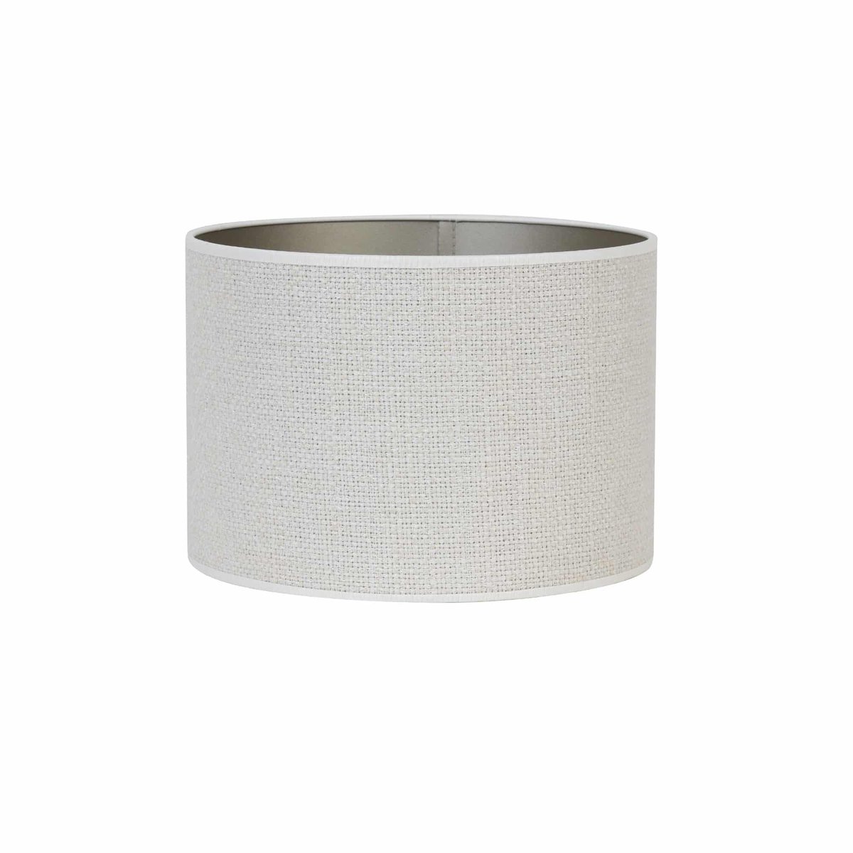 Abat-Jour Textiles SAVERNA blanc, LIGHT & LIVING 