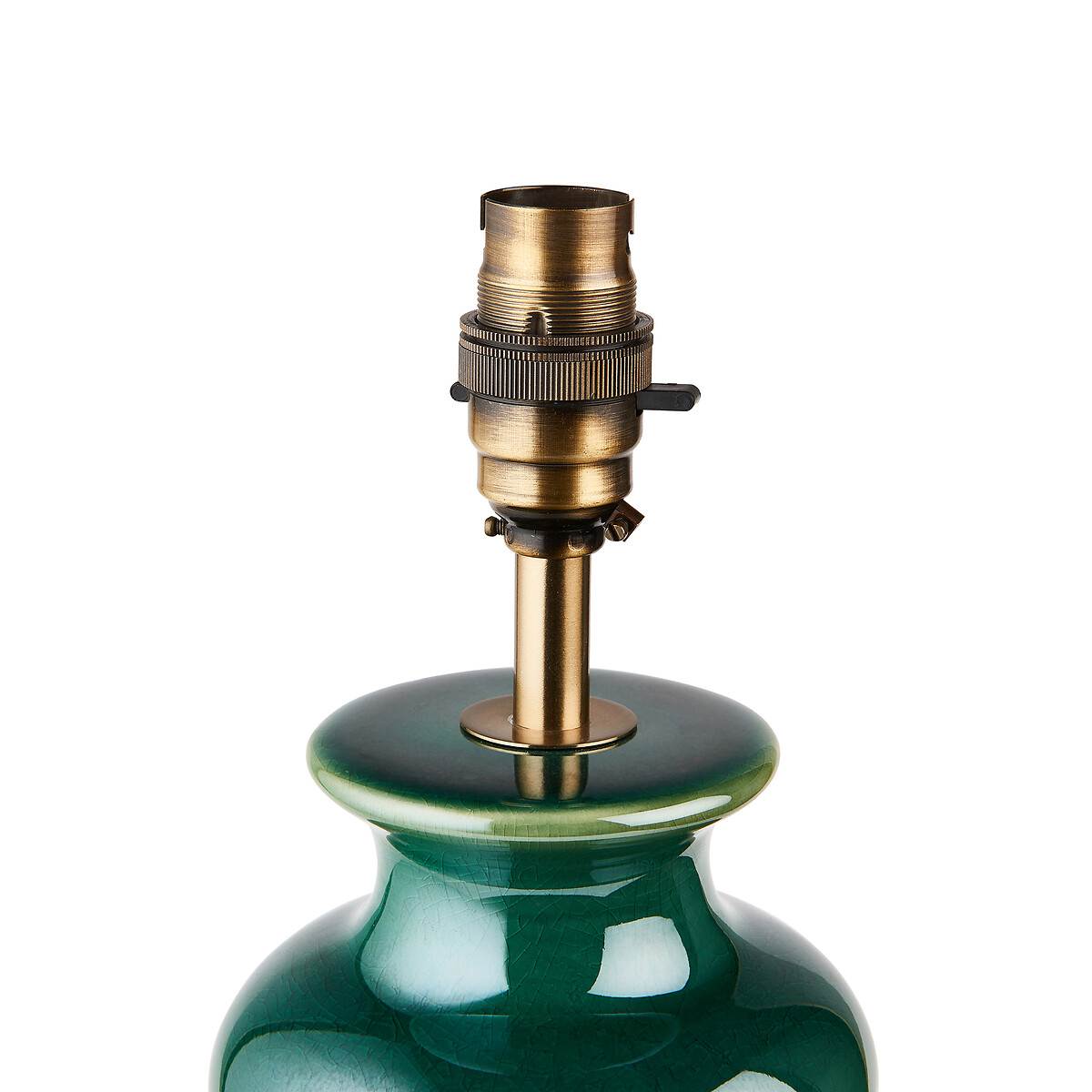 Marlow Table Lamp in Green Reactive Glaze green, ÉDITÉ