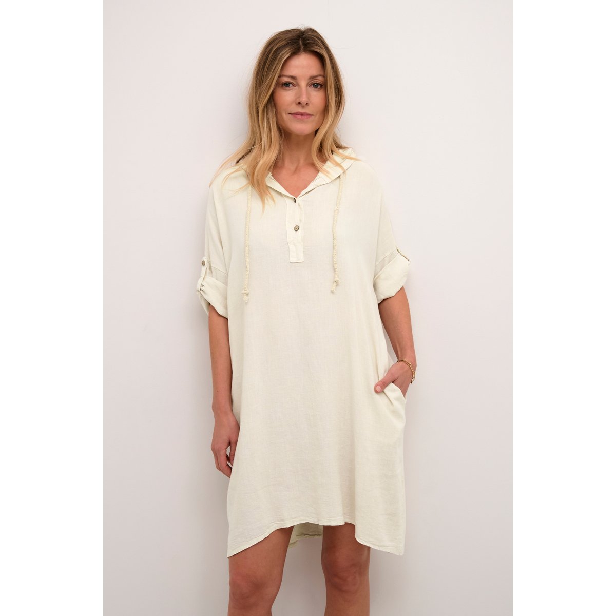 Robe gris feather gray, CREAM
